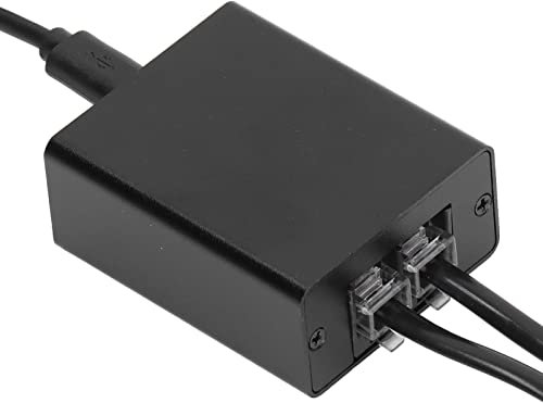 Yunseity Telefonrecorder mit Integriertem 32-GB-Speicher, Automatisches Mini-Telefonaufzeichnungsgerät für Alle Analogen Telefonsysteme