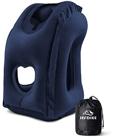 JefDiee Das aufblasbare Reisekissen - Für mehr Komfort in jeder Situation!