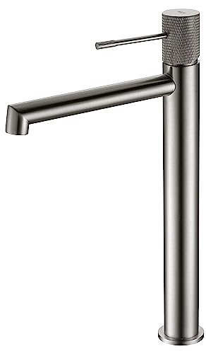 IMEX - Robinetterie - Robinet de lavabo haut Line nickel brossé