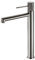 IMEX - Grifería - Grifo de lavabo alto Line níquel cepillado
