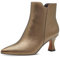 MARCO TOZZI Stivale da Donna Heel 2-25318-41, Stivaletto, Oro Scuro, 39 EU