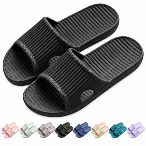 Czgcpyc Sandali da Doccia Pantofole da Doccia Sandali da Pavimento Antiscivolo per Interni ed Esterni Schiume Morbide Scarpe da Bagno Unisex