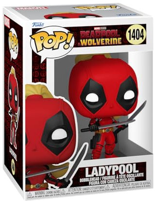 Funko Pop! Marvel: Deadpool & Wolverine - Ladypool - Collectable Vinyl Figure - Gift Idea - Official Merchandise - Toys for Kids & Adults - Movies Fans - Model Figure for Collectors and Display