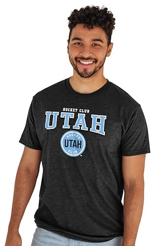 Blue 84 NHL Offiziell Lizenziertes T-Shirt Heathered Black