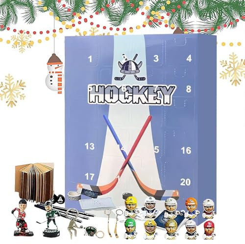 Adventskalender 2024, EIS-Adventskalender mit 24 kleinen Türen, 24-Tage-Countdown, Eisdekoration, Miniatur-Andenken für die Weihnachtsdekoration zu Hause (NEU) Klz603 (Purple, 28x22x4)