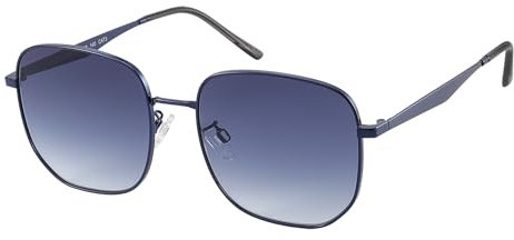 JOOX lunettes de soleil carrées pour femmes et hommes, protection uv400 et monture métallique tendance