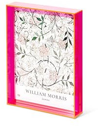 rymd Magnetischer Bilderrahmen, 17x23 cm, DIN A5, modernes Design, bruchsicher (Pink)