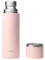 Qwetch - Thermo Isotherme Rose Pastel 750ml - Thermos avec Gobelet Inox Recyclé - 24h Froid et 12h Chaud - Etanche, Sans BPA & Idéale pour Café et Thé