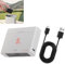 Dual-Bay Portable Charger Case Battery Organiser for DJI Osmo Action 5 Pro/4/3 Batteries Extreme Cold Resistance Long Life Battery Charger Protective Case Storage Accessories Type-C Fast Charging