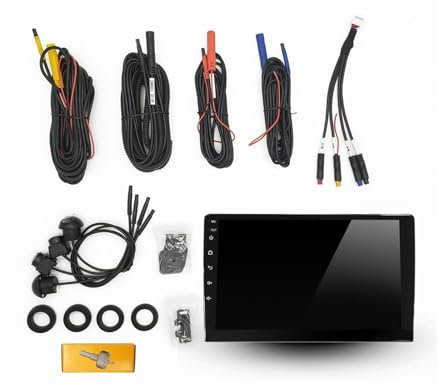 360 Car Camera 9 10 Inch Android 4G + WIFI 360 Degree 3D Full HD Bird View Car DVR Camera System(64GB)