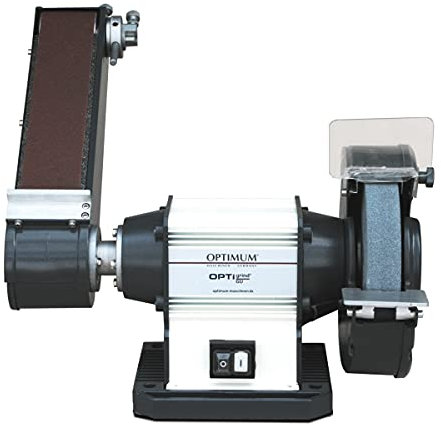 OPTIMUM 3101575 Optimum Modelo GU 20S Esmeriladora con Brazo de Lijado, 400V