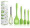 BINHAI Juego de utensilios de cocina de silicona de – espátula para untar, cepillo de pastelería, batidor de huevos, espátula, cepillo de aceite, utensilios de cocina, para cocinar y hornear