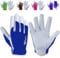 WFX Leder-Arbeitshandschuhe für Gartenarbeiten, atmungsaktiv, dornensicher, Handflächenbau, strapazierfähig, Gartenhandschuhe, Damen und Herren, Gripper Utility (blau, S)