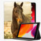 Für 2019 iPad Air 3 10.5/2017 iPad Pro 10,5 Zoll Fall, Pferd Mane Braun 53 Fall Slim Shell Cover für iPad Pro 10,5 Zoll