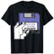 COMMODORE - AMIGA 500: Workbench Diskette - Black T-Shirt