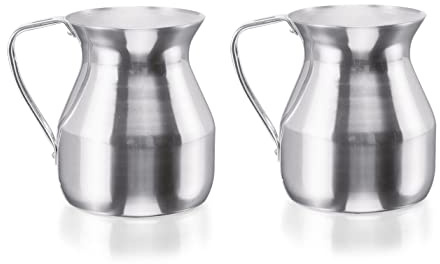 IMUSA Lot de 2 pichets traditionnels en aluminium de 2 litres