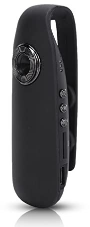Yunseity HD 1080P -Körperkamera, Tragbarer Clip, Versteckter -Spionagekamera-Camcorder, Sportkamera, Fahrrad-Motorradkameras, Videokamera, Unterstützt 64 GB Speicher