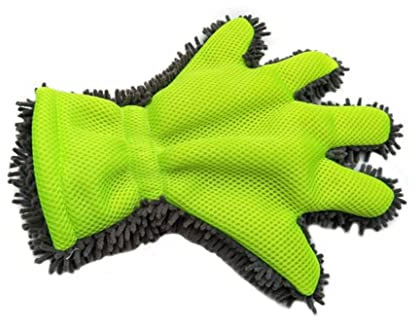 Liummrcy Window Double Sided Car Care Wheel Brush Car Aluminium Wheel Cleaner Glove For Car Care Motorcycle Bicycle And Rim Glove For Car Cleaning And Car Preparation Car Cleaning Kit, Car