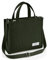 Kalidi Tragetasche für Damen, Cord, Crossbody-Tasche, lässig, mit Reißverschluss, modische Schultertasche, Hobo-Tasche mit Taschen, Grün (Army Green), Small