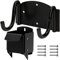 IronDIY Support de rangement robuste pour brouette, noir, robuste, capacité de 36,3 kg, pour une utilisation en extérieur