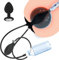 BDSMJOY Aufblasbar Analplug mit Pumpe,Anal Plug mit Analdusche für Analverkehr,Buttplug Silikon,Analdehner,Analplug für Frauen Männer,Plug Sexspielzeug Set,Sexspielzeug für Paare extrem sex