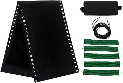 ZORZA Stuhl Ersatzstoff Stofftuch Für Sonnenliege, Wechselbarer Liegestuhl Stoffbezug,Zero Gra-vity Stuhl-Ersatzstoff, Für Zero Gra-vity Stuhl/Sonnenliege/Gartenstuhl,Schwarz,A