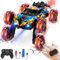 Auniq Ferngesteuertes Auto, 6WD RC Stunt Car mit Gestensensorik 360°-Drehung und Drift Fahrzeuge RC Auto 1:24 Rc Offroad Spielzeug mit Spray und Licht, Kinder Elektroauto Geschenk für Jungen Mädchen