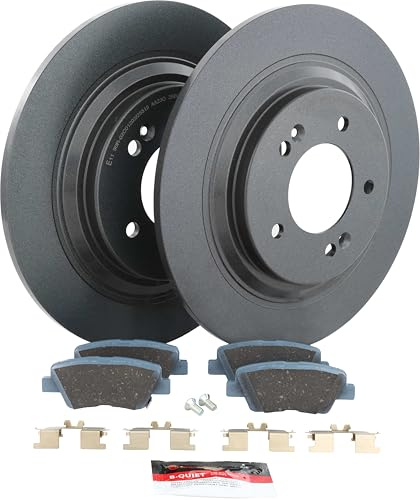 BREMBO Bremsenset Hinten Ø300mm - Bremsscheiben + Bremsbeläge Kompatibel mit HYUNDAI Kona OS, KIA Niro DE