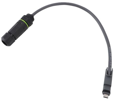 Yusat SPX-Stecker auf RJ45-Adapter, Professionell, IP68, Wasserdicht, 1200 Mbit/s, Ethernet-Adapter -Kabel Gen2 Dish