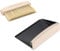 Escoba de Mesa, Mini Recogedor y Cepillo, Juego de Recogedor y Escoba, de Madera y Metal, para el Hogar, la Oficina y la Cocina, Negro