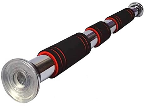 Klimmzugstangen, Türrahmen-Reckstange, strapazierfähig, Klimmzugstange mit verlängerten Handgriffen, Trainer für Heim-Fitnessübungen, 85–130 cm, verstellbare Länge