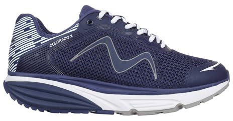 MBT Colorado X Zapatillas de Deporte para Mujer Estilo Moderno. Deportivas para Correr Anatómicas y Cómodas. Calzado Fisiológico Confort y Estabilidad con Suela Curva. Sneakers Running