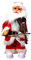 Singender und bewegender Weihnachtsmann Musik Weihnachtsdekoration (Violine Modell Weihnachtskugeln und Formstile