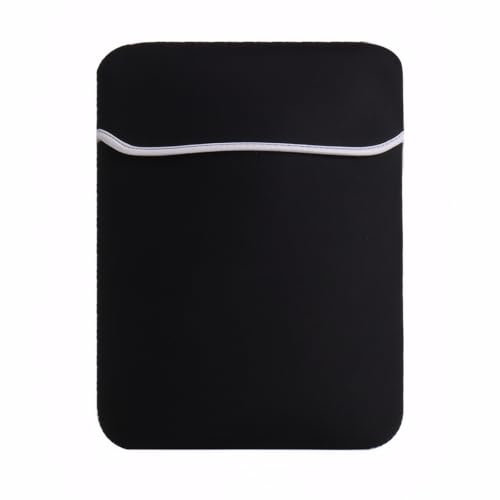 Housse pour Ordinateur 15.6 Pouces Portable Pochette étanche Sac Serviette Sac Ordinateur PC Portable Compatible Noir