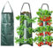 YEZIDE 3Pcs Hanging Grow Bags, Flower Strawberry Planter Bags, Multifunction Vegetable Flower Strawberry Herbs Plant Grow Bag for Vertical Gardening
