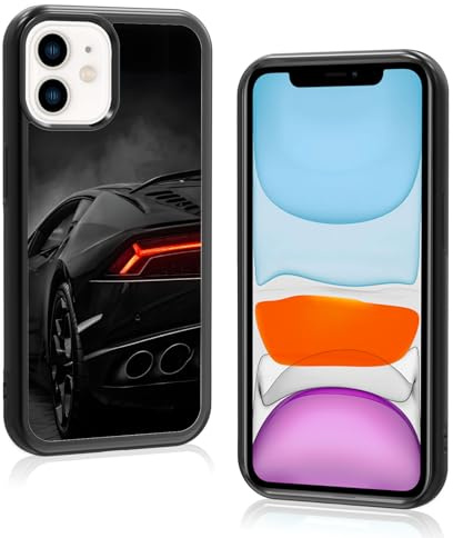 Axulimin Coole Sport-Auto-Schutzhülle für iPhone 11, Herren, 15,5 cm (6,1 Zoll), Kabelloses Laden, TPU-Material, Schutzhülle