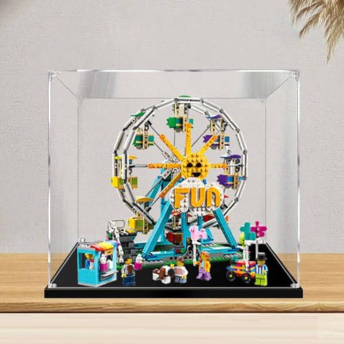 Bodamaike Vitrine Kompatibel Mit Lego Titanic (31119), Staubdichte Vitrine Für Modelle, Sammlerstücke (Nur Vitrine) (2mm)