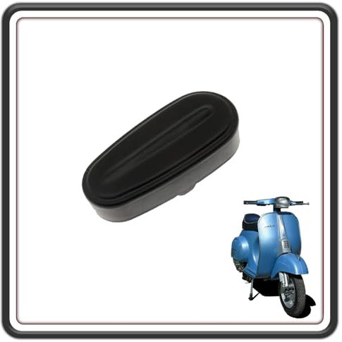 GSC RICAMBI SRL COPRIMOLLEGGIO Copri MOLLEGGIO Coperchio Forcella COPRIFORCELLA Nero Compatibile per Piaggio Vespa 50 Special - Vespa L - R - N - Vespa 125 ET3 Primavera