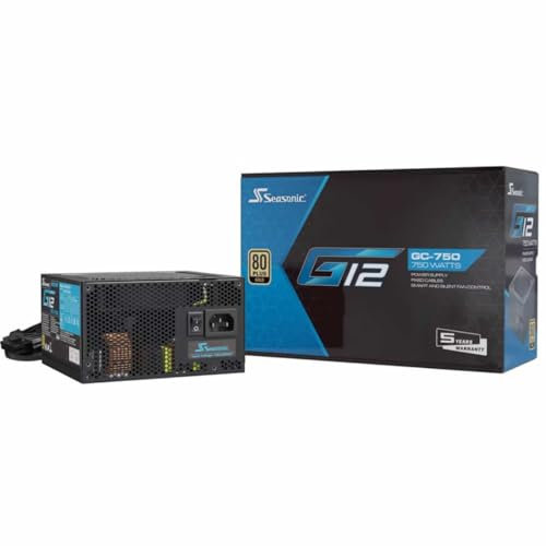 G12 GC unidad de fuente de alimentación 750 W 20+4 pin ATX ATX Negro