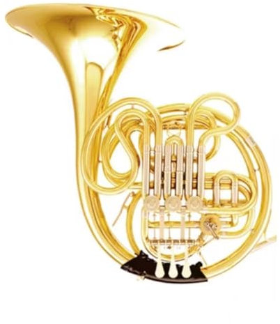 Doppeltes Waldhorn Waldhorn B Dur Stimmung Vierstimmiges Ein Und Zweireihiges Blechblasinstrument(F 603)