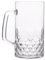 NPXUAMTJ British Styles Dimpled Beer Glasses Freezers Safe Beer Glass Wide Handle Delicate Dimpled Mugs For Parties Mug