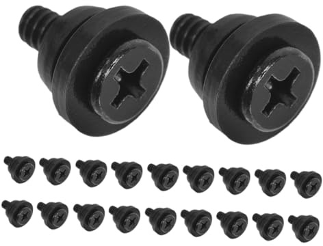 Tofficu 20PCS Hard Drive Mounting Screws with Vibration Absorption for Hdds Shock Dampening Computer Screws Compatible with Hard Disk Drives Easy Installation Impact Resistant Mounting