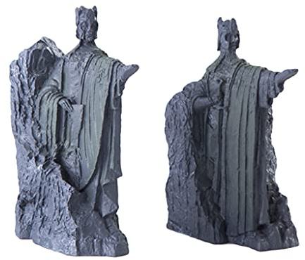 1 paire de serre-livres en résine sculptures rétro pour étagères pour la maison support d'étagère en résine