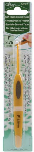 Clover Soft Touch Crochet Hook-Size F6/3.75mm