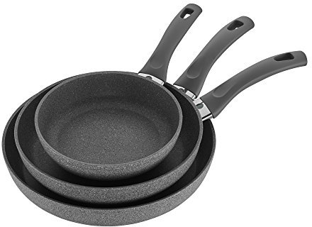 BALLARINI Modena by HENCKELS Forged Aluminum 3-pc Nonstick Fry Pan Set