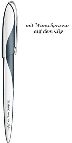 Herlitz Kalligrafie-Set My.Pen mit Gravur / Füllhalter mit 3 Griffstücken / Farbe: schwarz