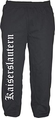 HB_Druck Kaiserslautern Jogginghose - Altdeutsch - Sweatpants - Jogger - Hose Schwarz M