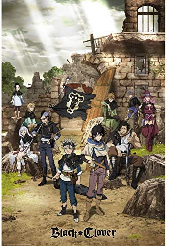ABYstyle - Black Clover - Black & Yuno Taurus Company Poster (91.5x61)