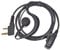 HYS Walkie Talkie Headset Inline PTT Mic G-Shape Radio Earpiece Compatible with 2 Pin Kenwood Baofeng UV-5R UV5RA BF-888S Kenwood Two Way Radio