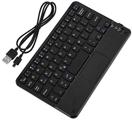 Yosoo Health Gear Wireless Bluetooth Keyboard With Touchpad - Compact, Portable Slim Mini for PC, Laptop and Android